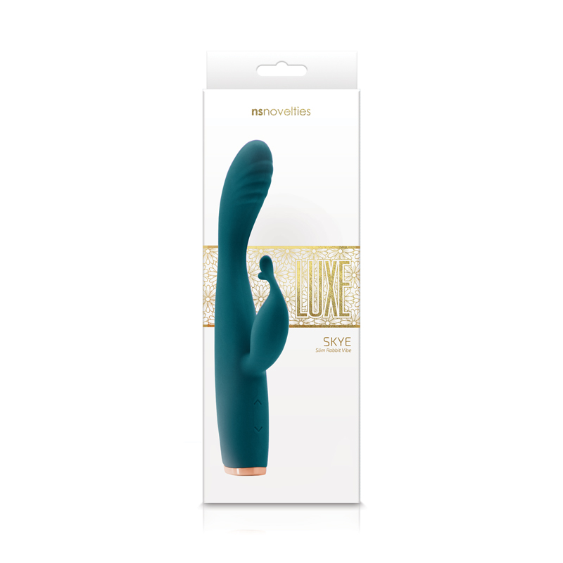 Luxe Skye Rabbit Vibrator - Green